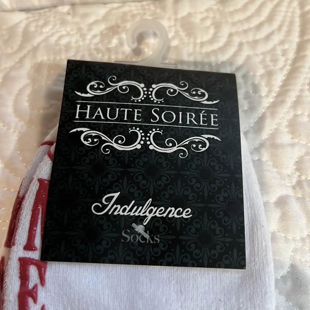 Haute Soirée ankle socks, IF YOU CAN READ‎ THIS BRING ME SOME WINE